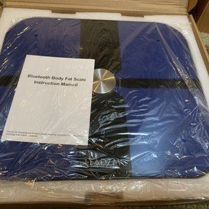 New!  LEADZM Bluetooth Body Fat Scale F20E-BT Smart Blue Scale Digital Bathroom